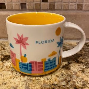 Starbucks You Are Here Collection Florida Mug
